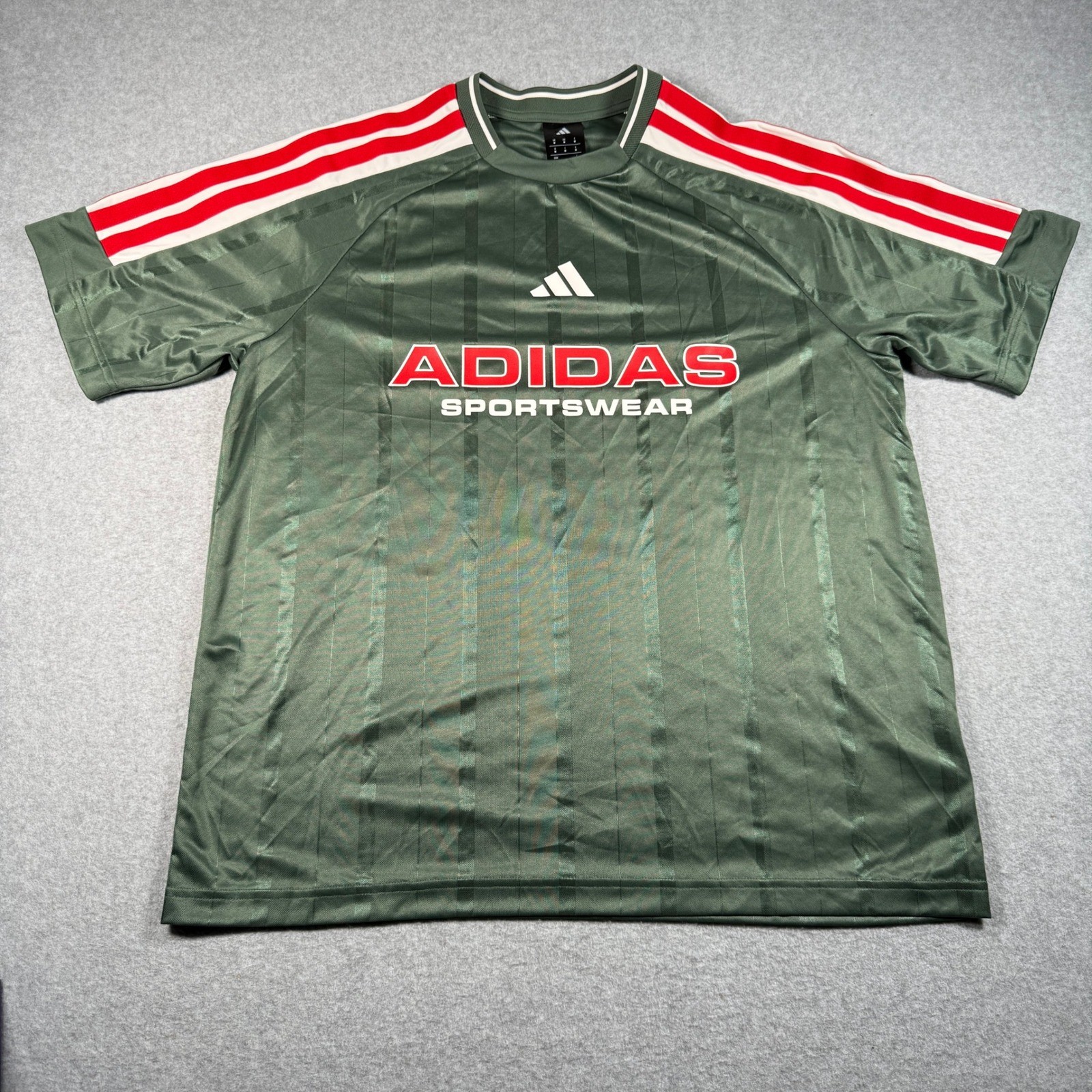 Adidas M Tiro Tee - NWT - Men\'s Medium - Green Oxide
