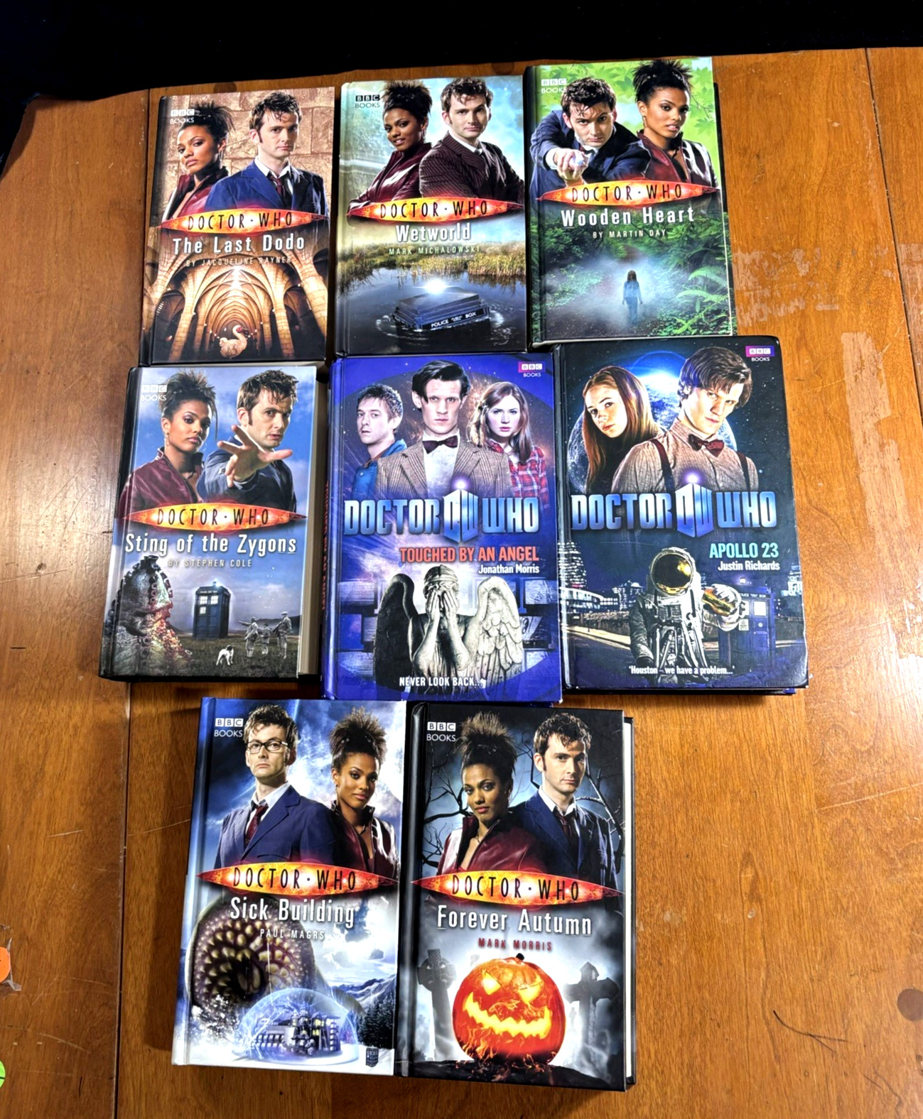 BBC Doctor Who Lot of 8 Hardcover Books Various Authors & Titles BBC Doctor Who Lot of 8 Hardcover Books Various Authors & Titles