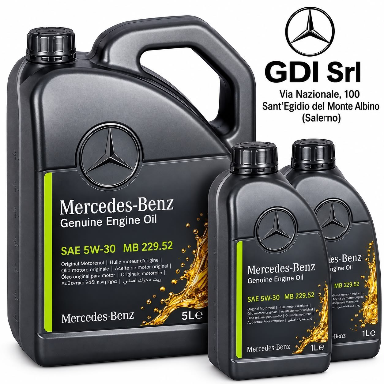 ENGINE OIL 5W30 7lt MB 229.52 GENUINE MERCEDES-BENZ A000989330913ABDE/11ABDE ENGINE OIL 5W30 7lt MB 229.52 GENUINE MERCEDES-BENZ A000989330913ABDE/11ABDE