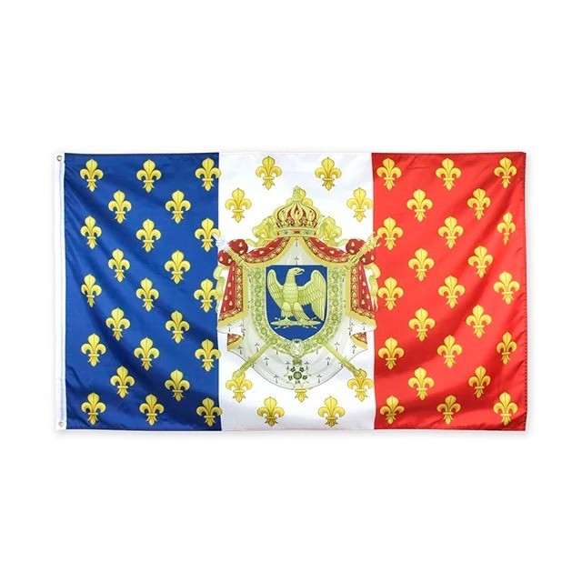 Flag flag France Empire Napoleon Fleur de Lys Imperial Flag 90x150cm