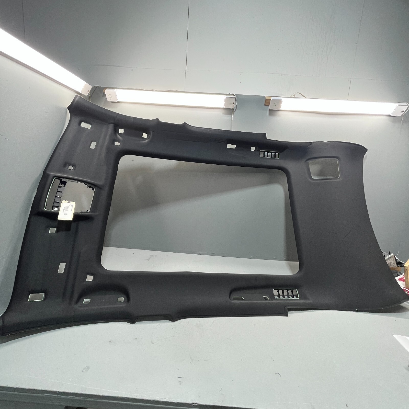 Damage 2016–22 BMW X1 F48 Roof Headliner Ceiling Panel Trim Cover Anthrazit OEM