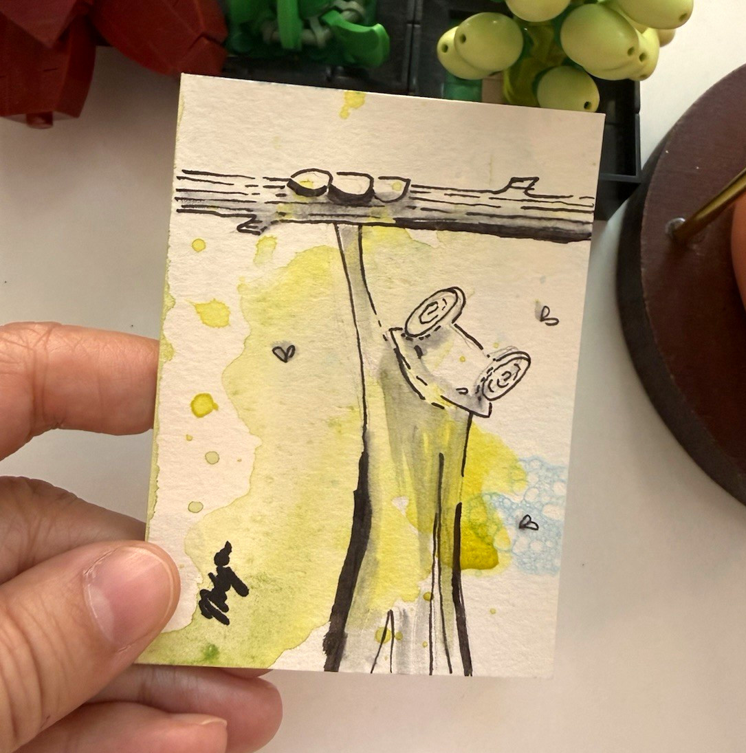 Original OOAK “Frog” Ink & Watercolor Drawing on watercolor Paper Small Unframed Original OOAK “Frog” Ink & Watercolor Drawing on watercolor Paper Small Unframed