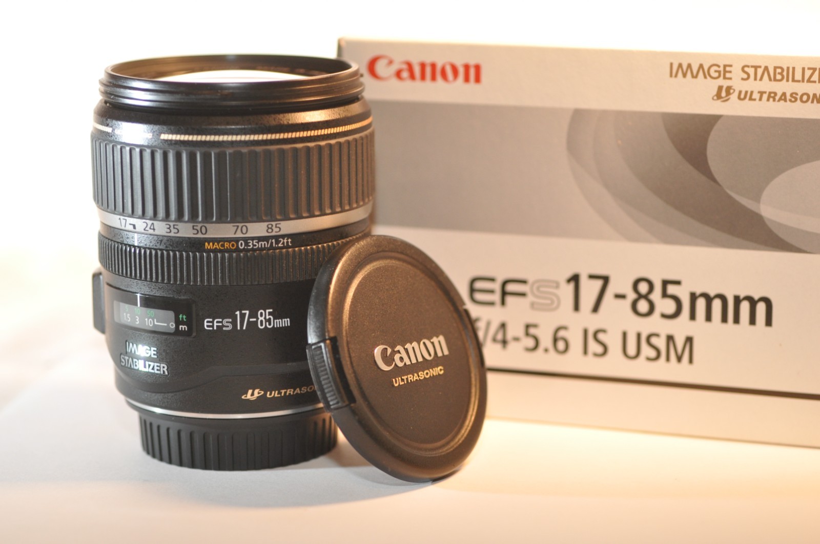 Canon EF-S 17-85mm f/4-5.6 IS USM CLEAN lens for EOS T8 T7 T6 SL 90D 80D 70D 7D