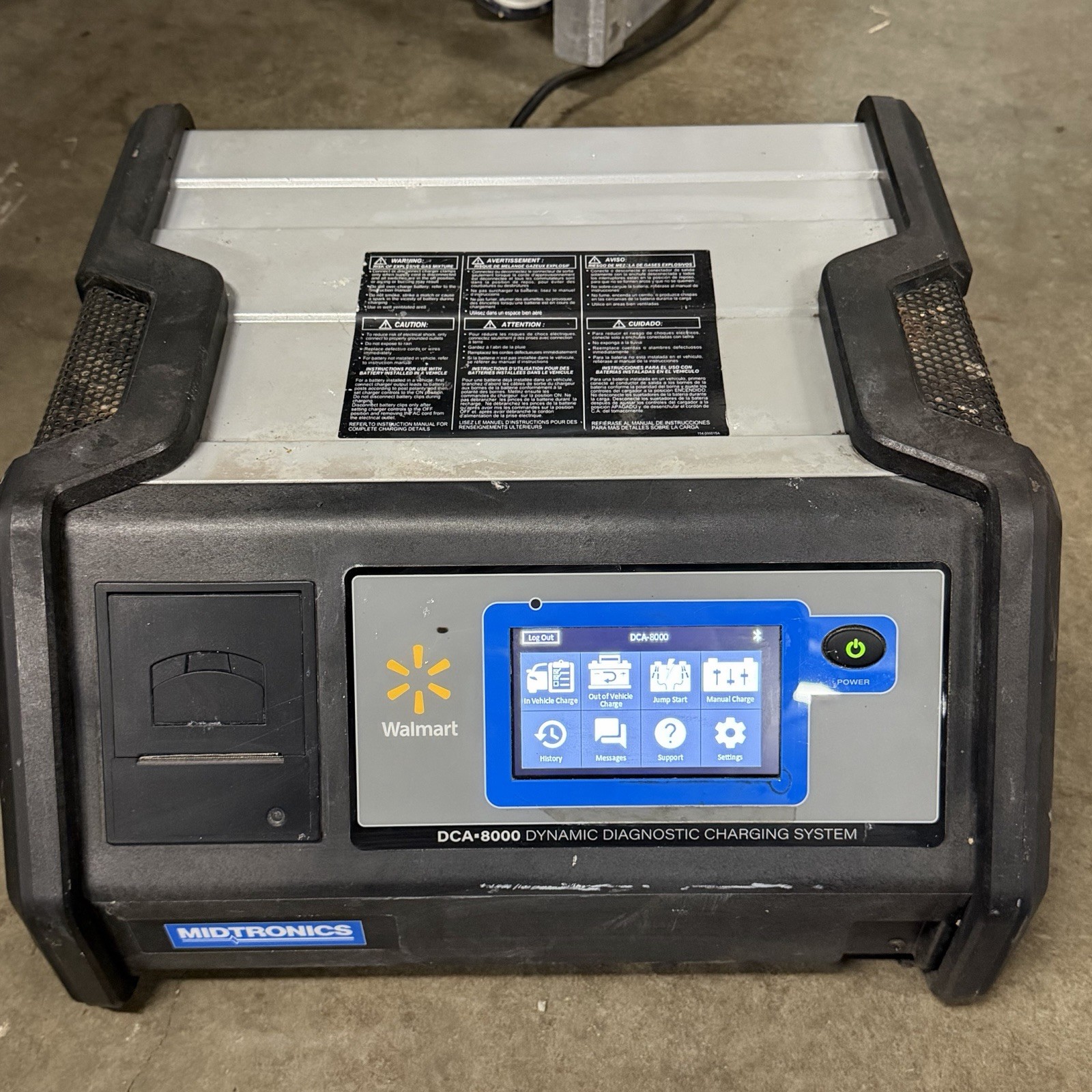 Midtronics DCA-8000 Dynamic Diagnostic Charging System - Untested Midtronics DCA-8000 Dynamic Diagnostic Charging System - Untested