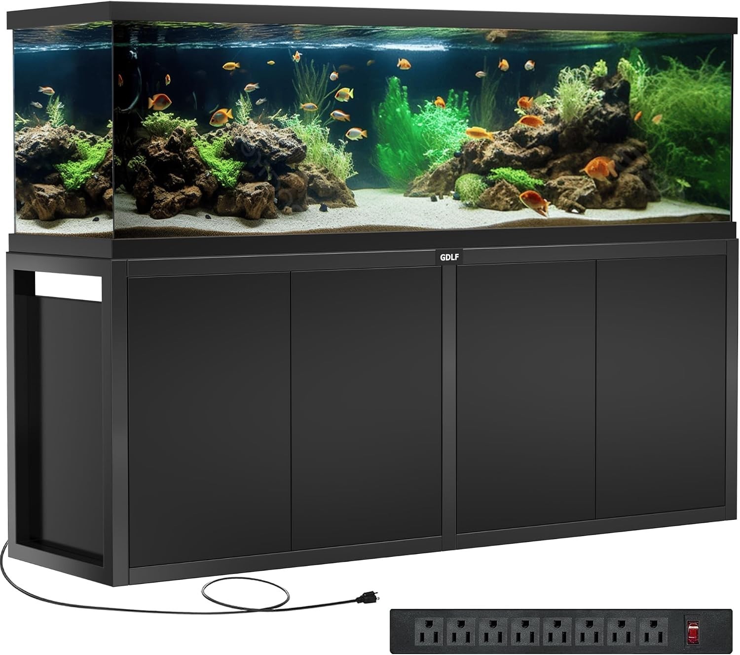 125-150 Gallon Large Fish Tank Stand, Metal Aquarium Stand 72.8\ 125-150 Gallon Large Fish Tank Stand, Metal Aquarium Stand 72.8\