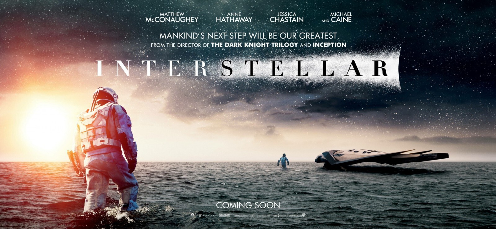 2014 Interstellar Movie Poster 11X17 Matthew McConaushey Anne Hathaway 🍿 2014 Interstellar Movie Poster 11X17 Matthew McConaushey Anne Hathaway 🍿