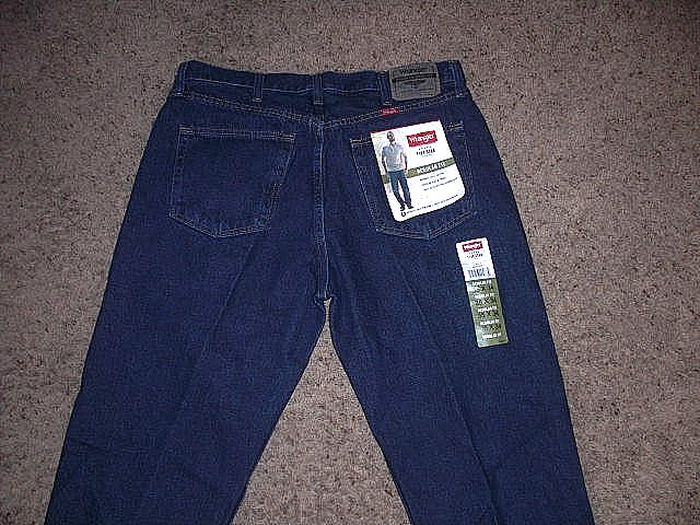 WRANGLER Five Star blue Regular Fit cotton Jeans 35x34 NEW WITH TAGS NWT WRANGLER Five Star blue Regular Fit cotton Jeans 35x34 NEW WITH TAGS NWT
