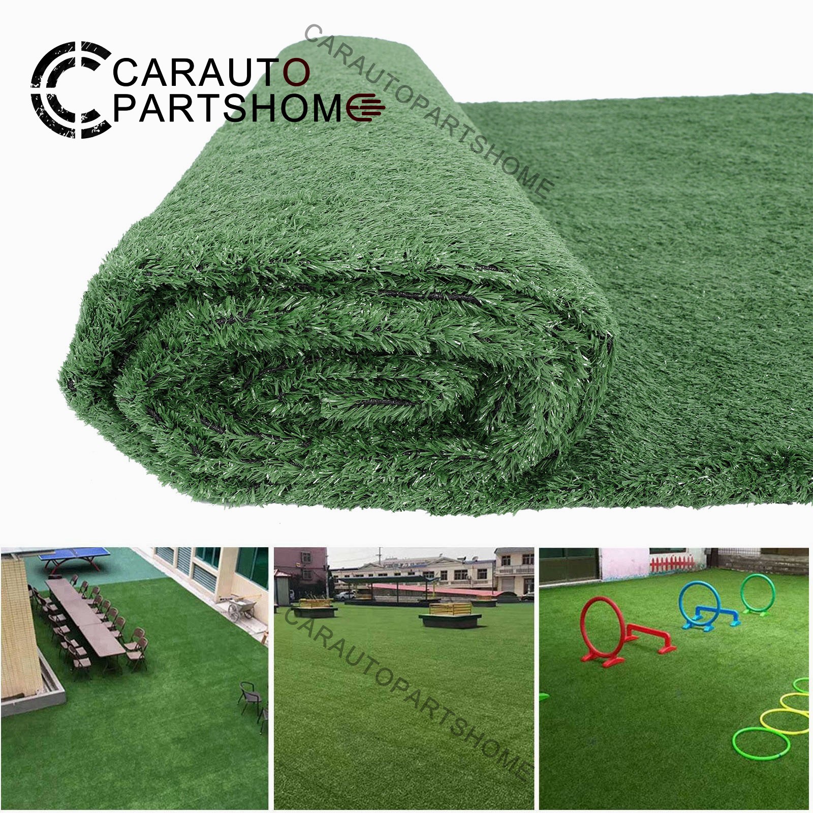 10x20ft Synthetic Turf Artificial Grass Mat Landscape Fake Lawn Pet Dog Garden