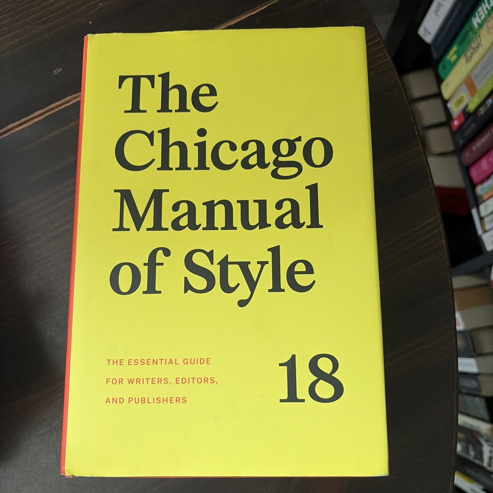 Chicago Manual of Style 18th Edition University of Chicago Press Hardcover Chicago Manual of Style 18th Edition University of Chicago Press Hardcover