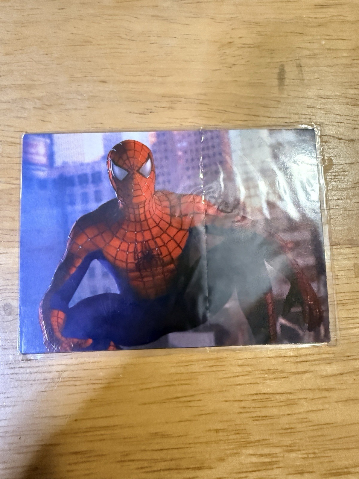 2002 Marvel Spider-Man Movie Promo 4-Card Sealed Pack Columbia Pictures