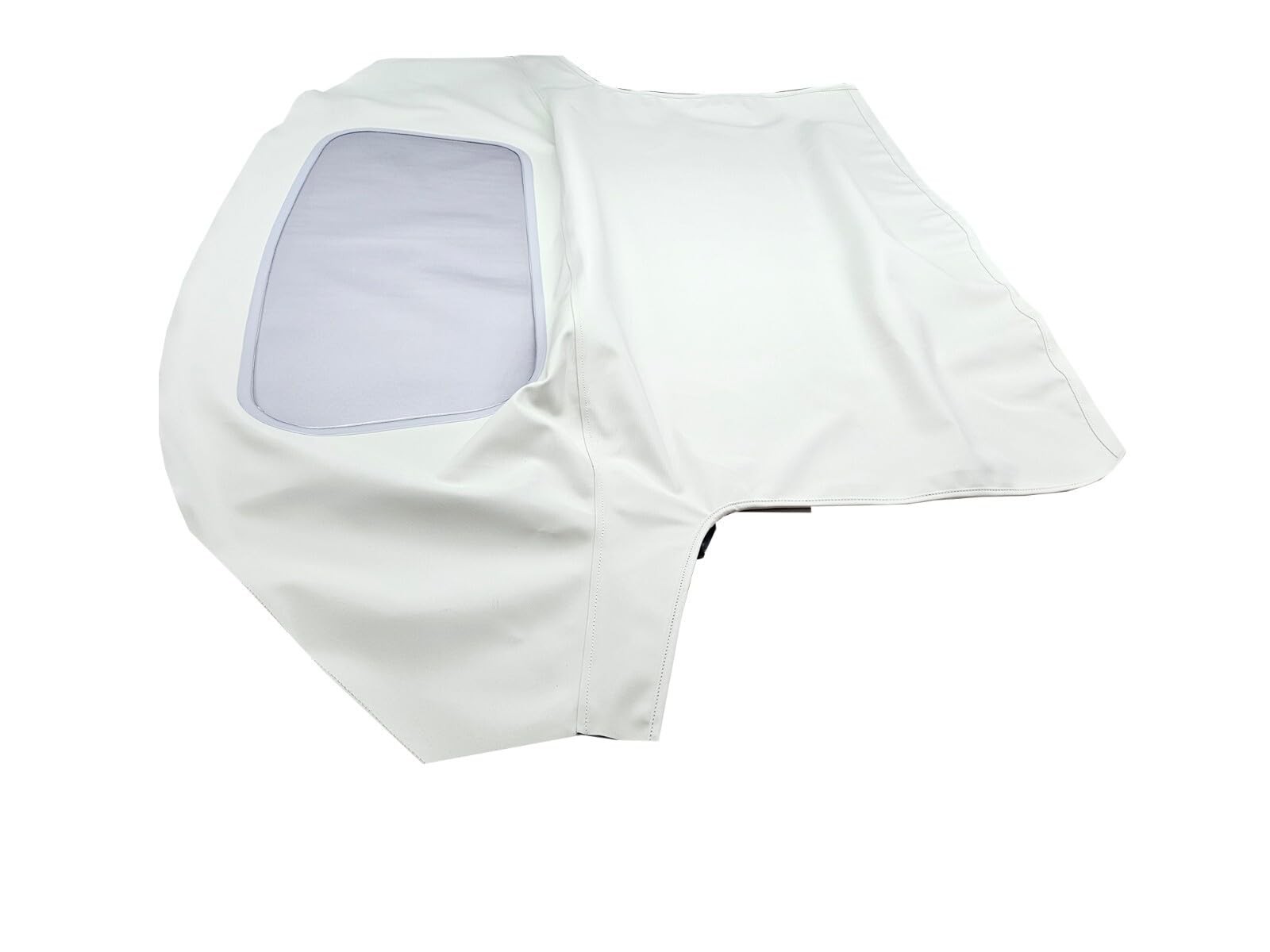 Fits 1968-1975 Chevrolet Corvette Soft Top Pinpoint White PlWindow