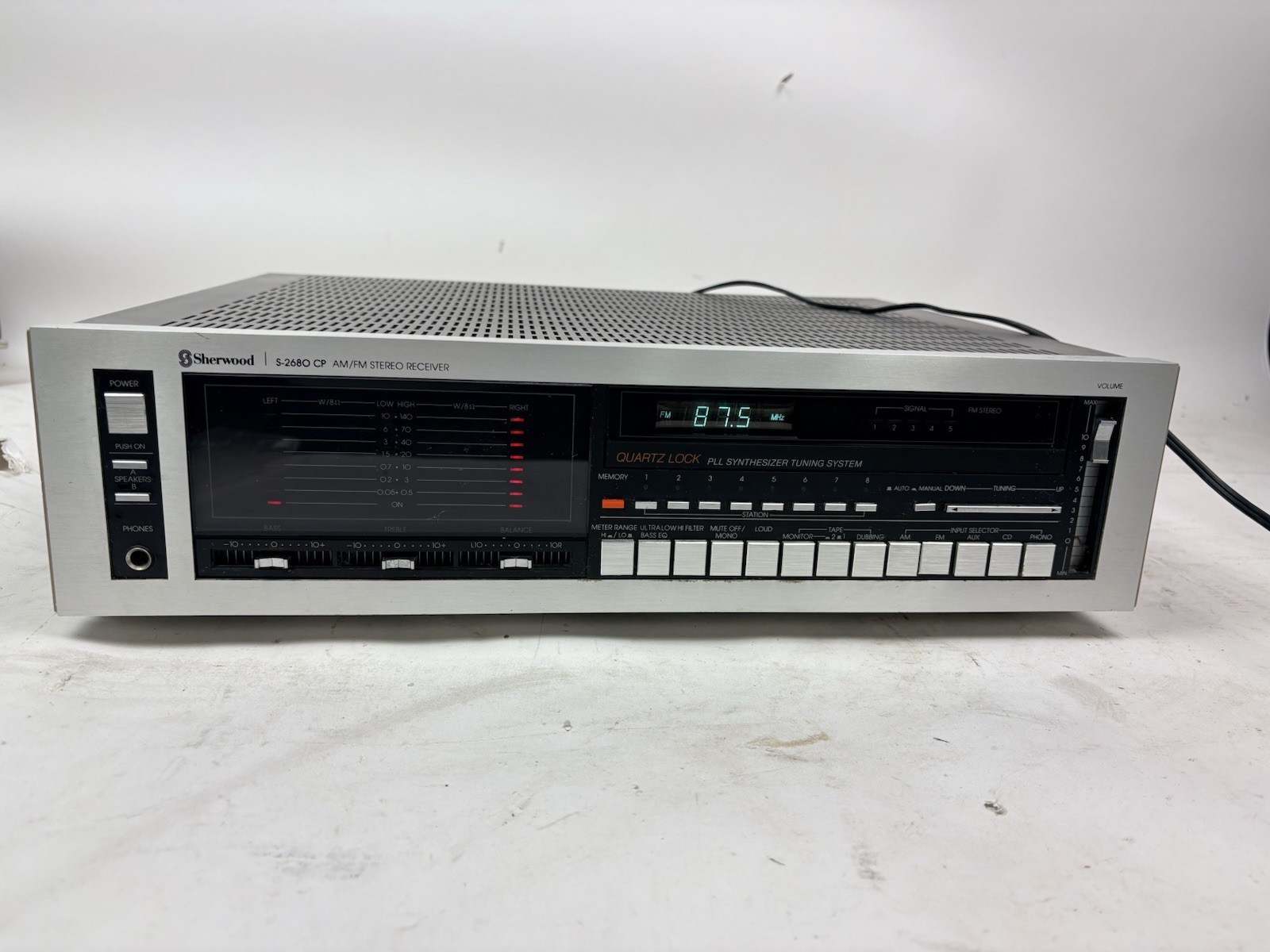 Vintage Sherwood S-2680 CP AM/FM Stereo Receiver 80’s Vintage Sherwood S-2680 CP AM/FM Stereo Receiver 80’s