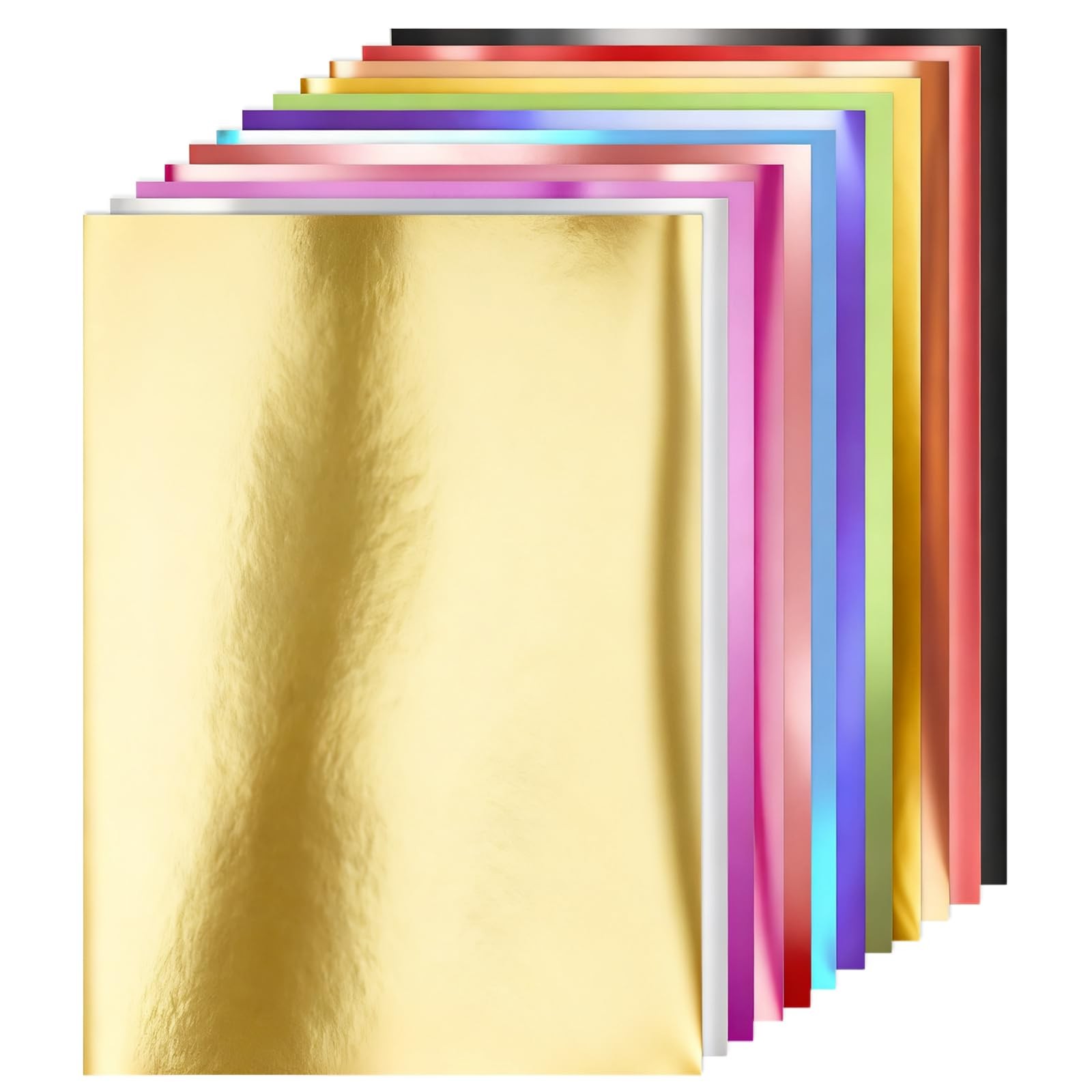 60 Sheets Metallic Foil Paper, 5\