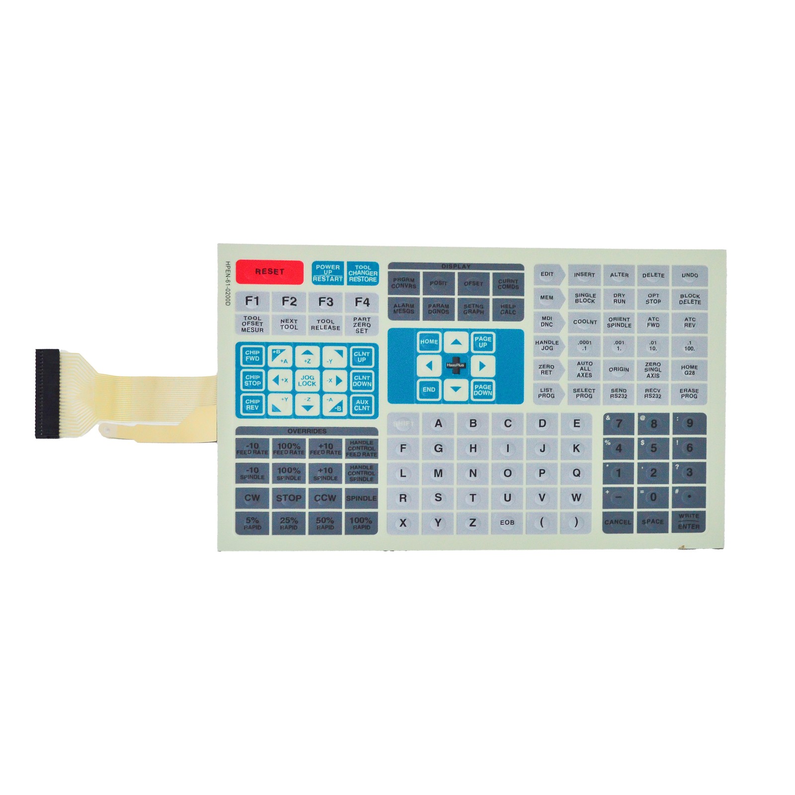 New Membrane Switch keypad keyboard 61-0200 61-0200D 61-0200B for HAAS