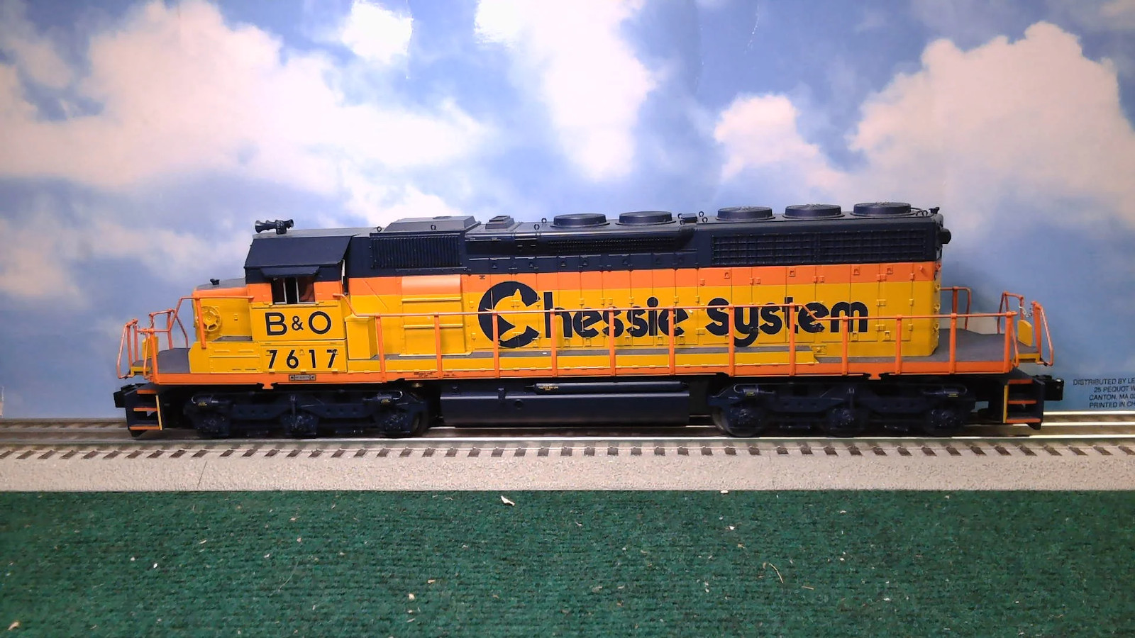 LIONEL CHESSIE SD40-2 DIESEL LOCOMOTIVE LNL6-28245 LIONEL CHESSIE SD40-2 DIESEL LOCOMOTIVE LNL6-28245