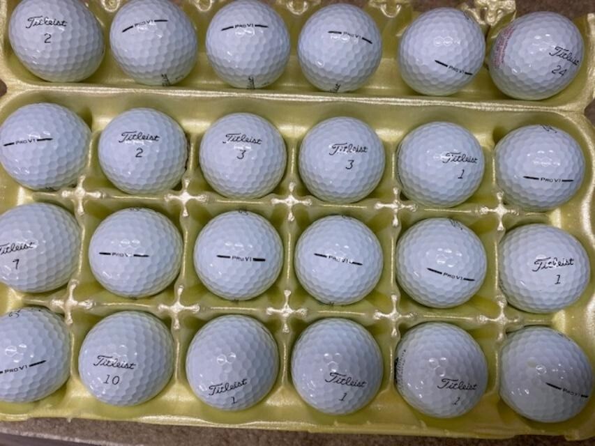 50 TITLEIST PRO V1 2025-2026 =MINT= 5-A CONDITION 50 TITLEIST PRO V1 2025-2026 =MINT= 5-A CONDITION