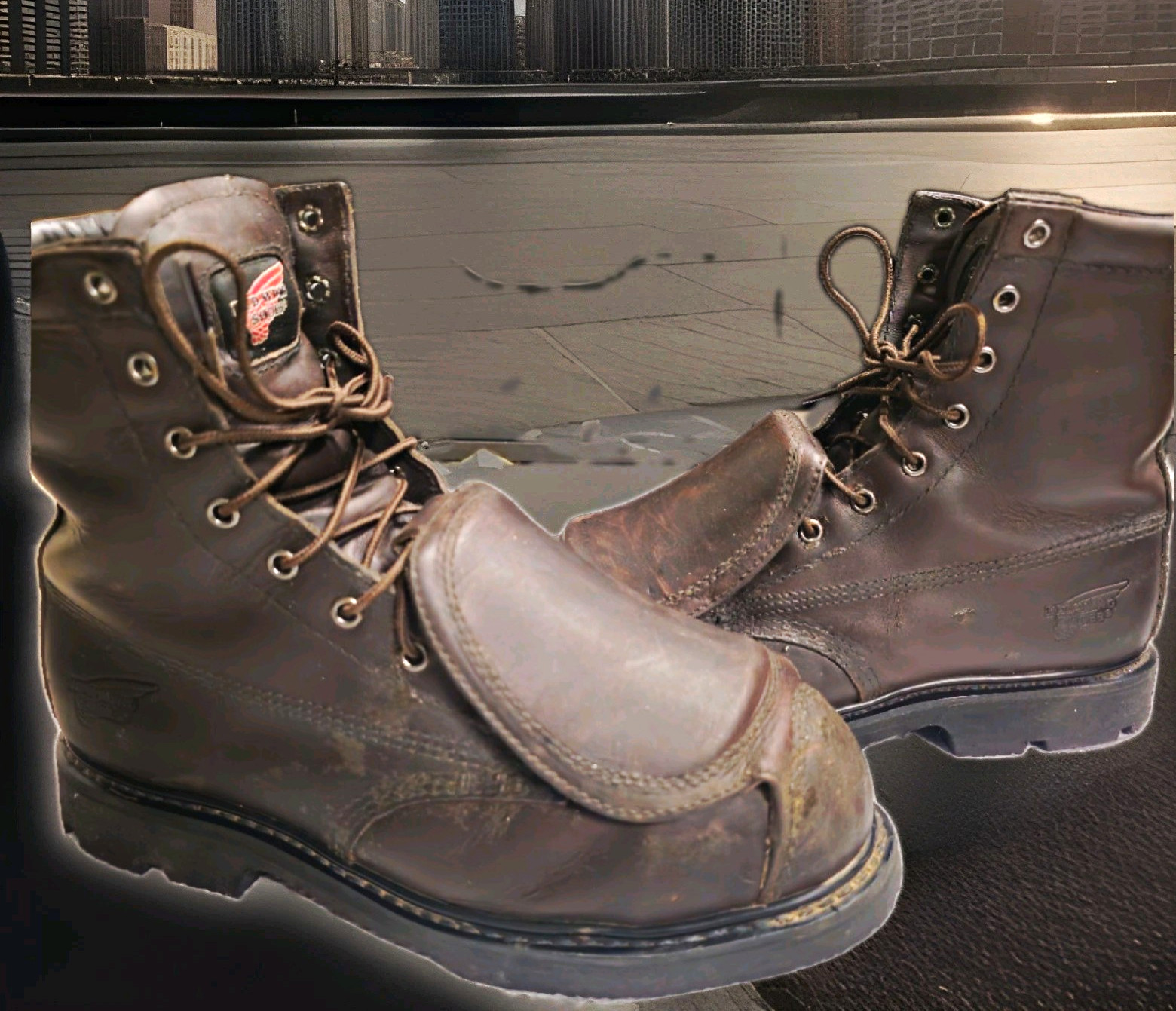 Red Wing Shoes 5889 Steel Toe EH Work Boots Brown Men's 10.5M Medium Red Wing Shoes 5889 Steel Toe EH Work Boots Brown Men's 10.5M Medium