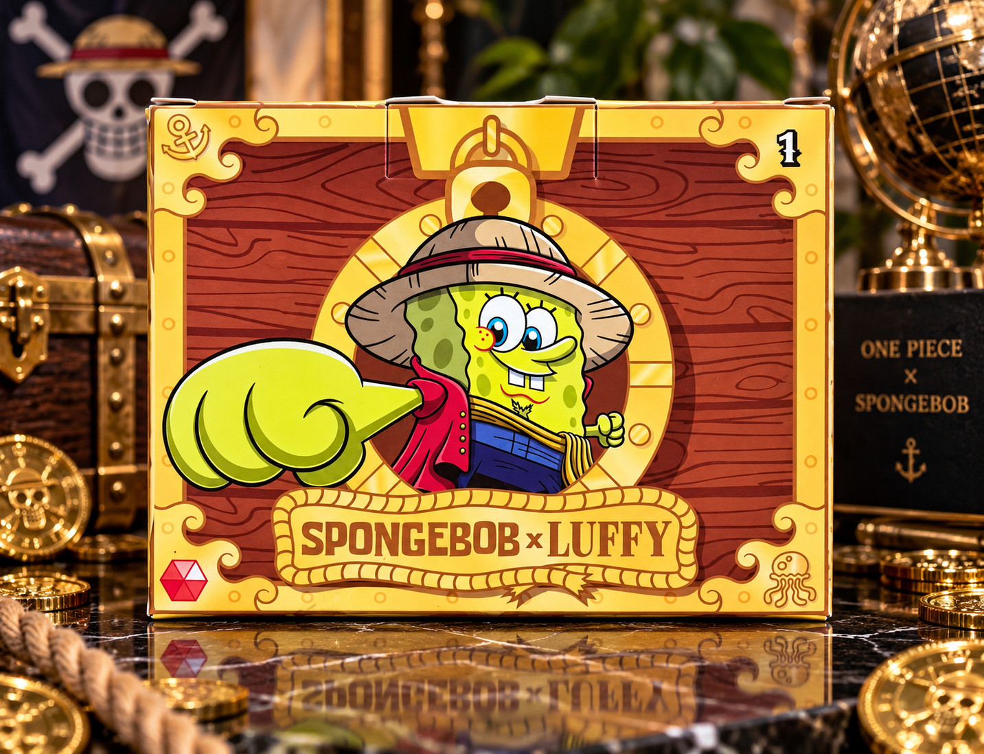 2026 McDonald\'s Happy Meal SpongeBob x One Piece Singles or Sets Shipping Now