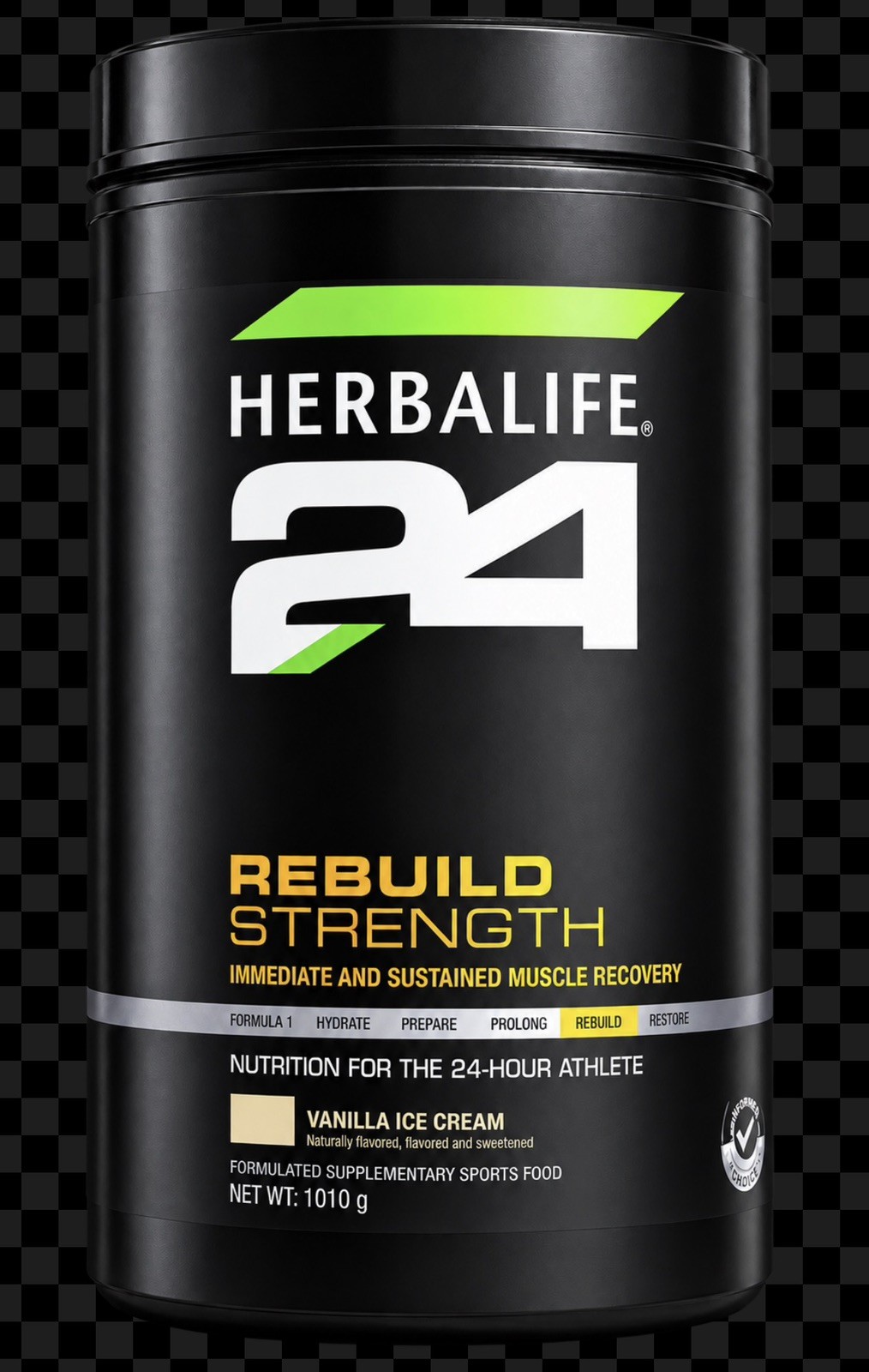 HERBALIFE24 Rebuild Strength vanilla ice Sports Drink Powder 1010g BUNDLE 5 pack