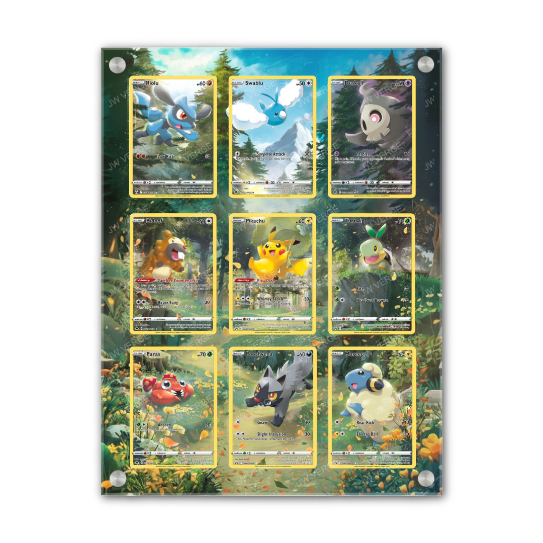Crown Zenith Galarian Gallery - Exclusive Pokémon Extended Artwork Display Case