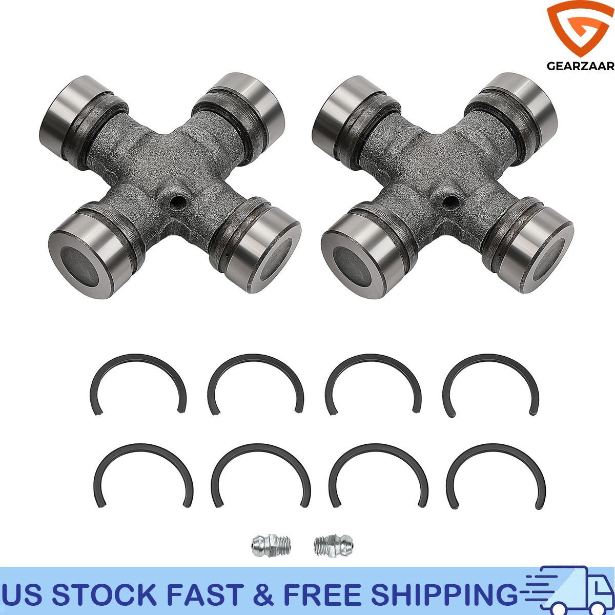 2x Premium Driveshaft Universal Joints Pair Front or Rear Moog 534G 2 pcs 2x Premium Driveshaft Universal Joints Pair Front or Rear Moog 534G 2 pcs