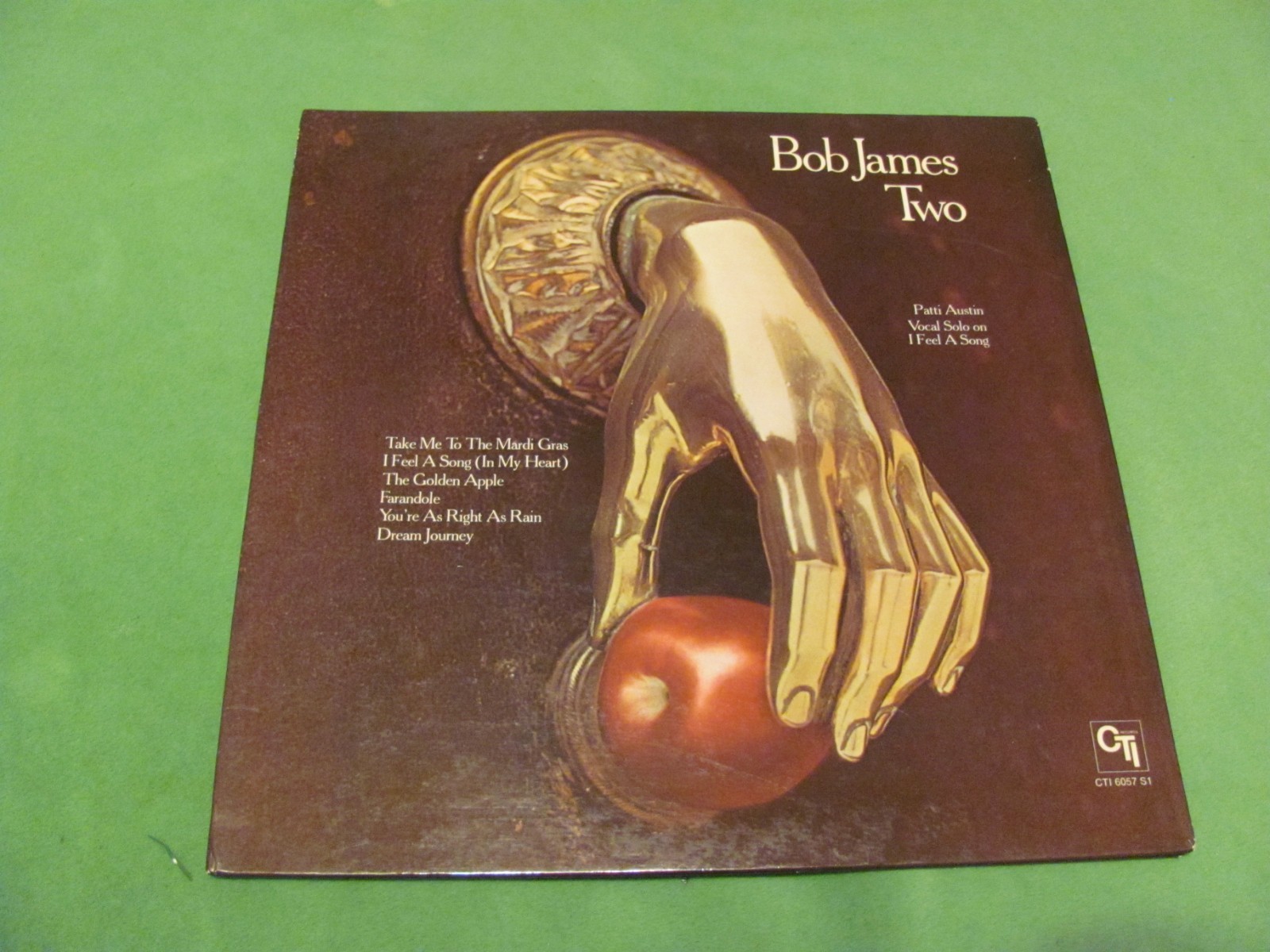 Bob James Two 1975 GATEFOLD LP - CTI 6057 Funk S1 Vinyl JAZZ Record .