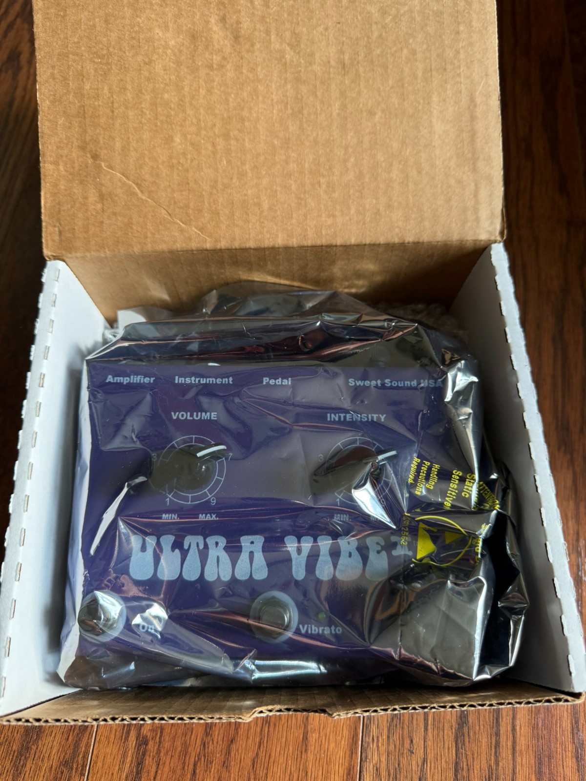 2007 Sweet Sound Ultra Vibe II AC USA Excellent Uni-Vibe Style Pedal 2007 Sweet Sound Ultra Vibe II AC USA Excellent Uni-Vibe Style Pedal