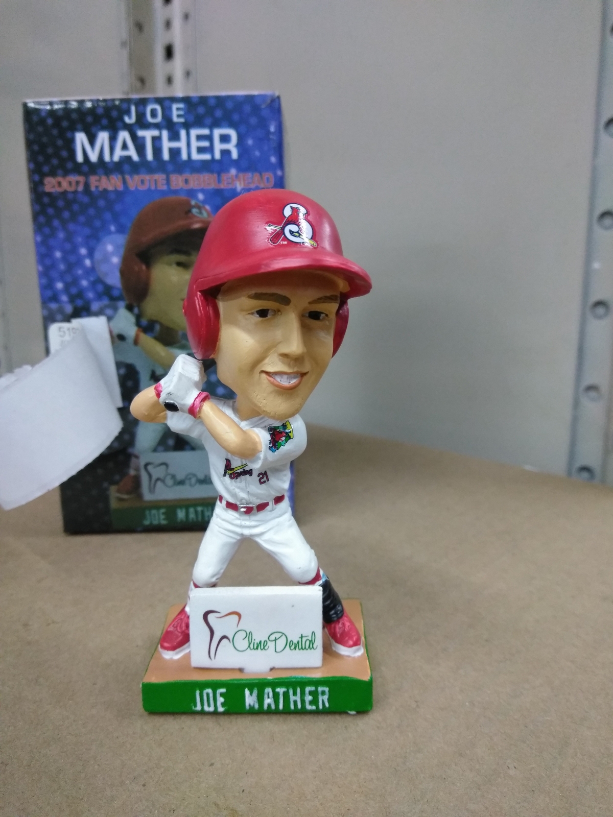 Joe Mather Mini Springfield Bobblehead Joe Mather Mini Springfield Bobblehead