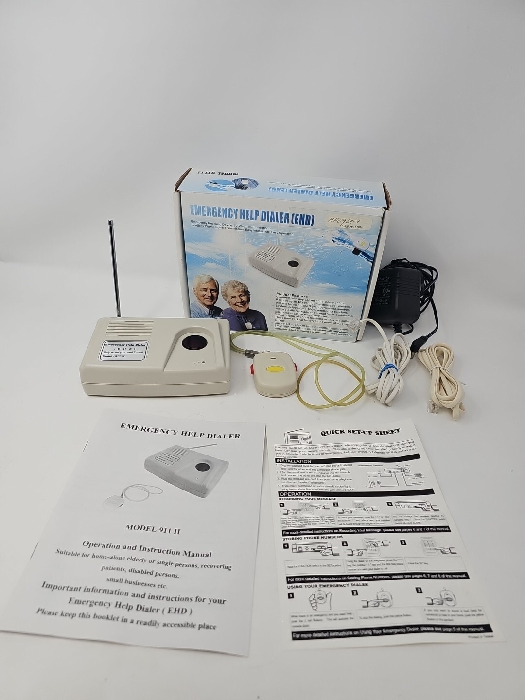 911 ii Emergency Help Dialer 2nd Generation 2-Way Talk Complete. 911 ii Emergency Help Dialer 2nd Generation 2-Way Talk Complete.