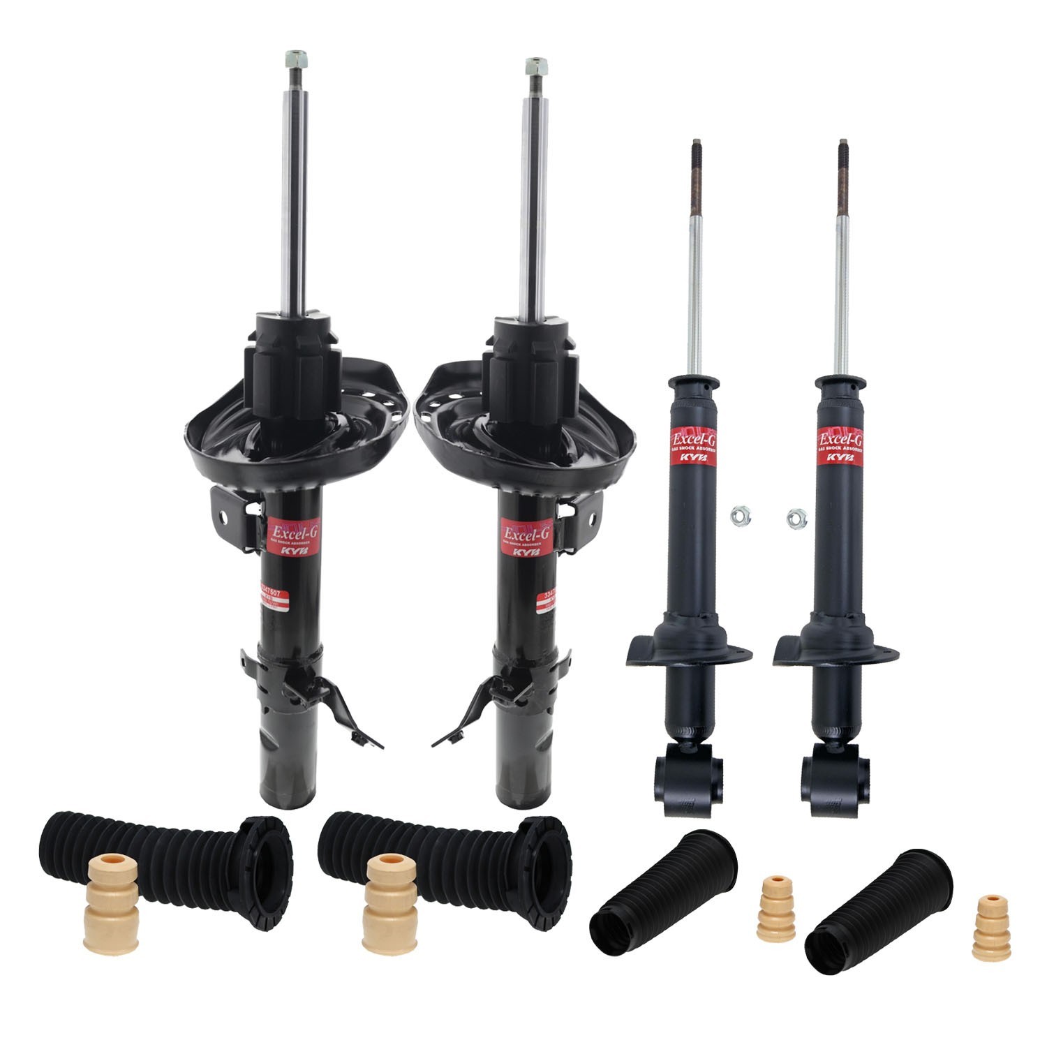 KYB Excel-G Front and Rear Suspension Strut Kit for Acura MDX 2014-2020