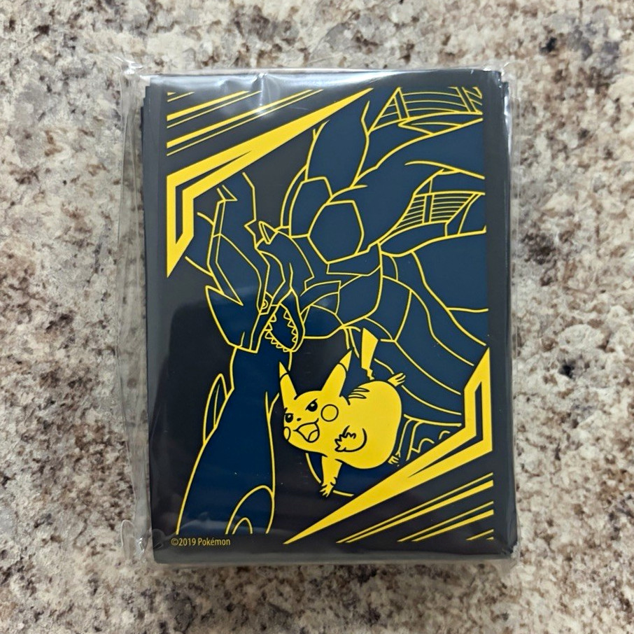 Pokémon Team Up Pikachu & Zekrom ETB Sleeves NEW Unopened