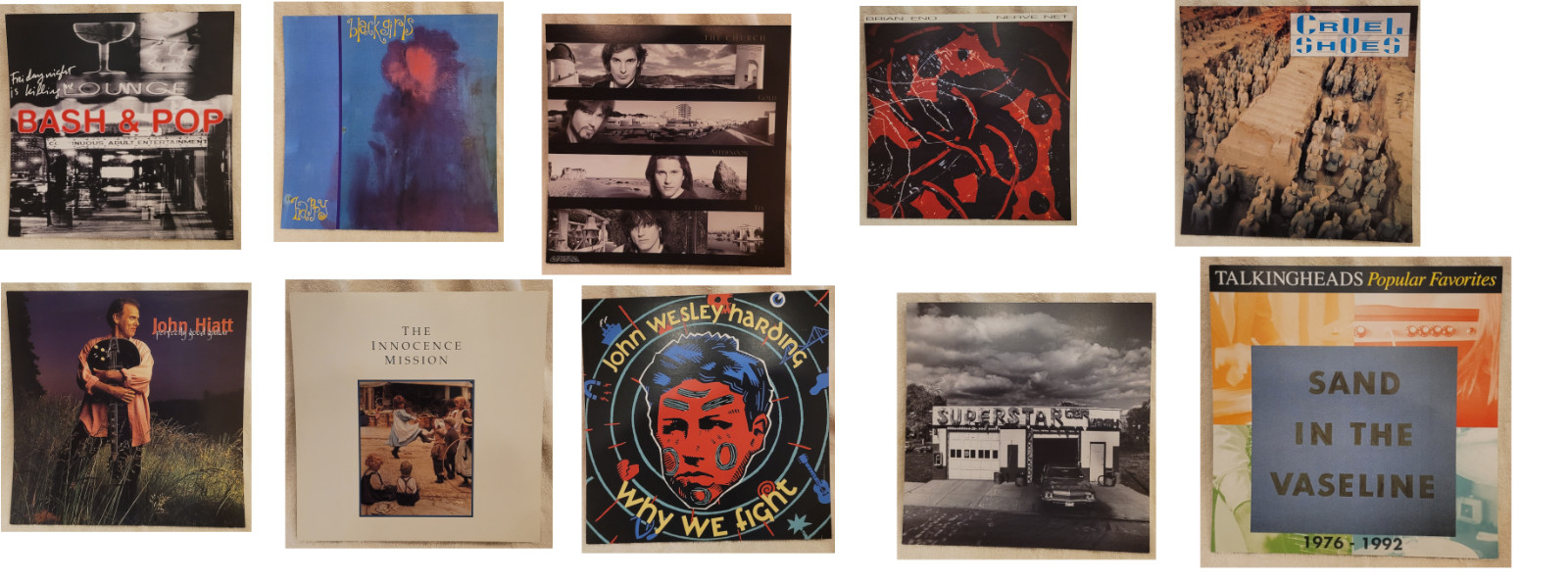 Assorted Album Flats Promos Collection (QTY 10)  