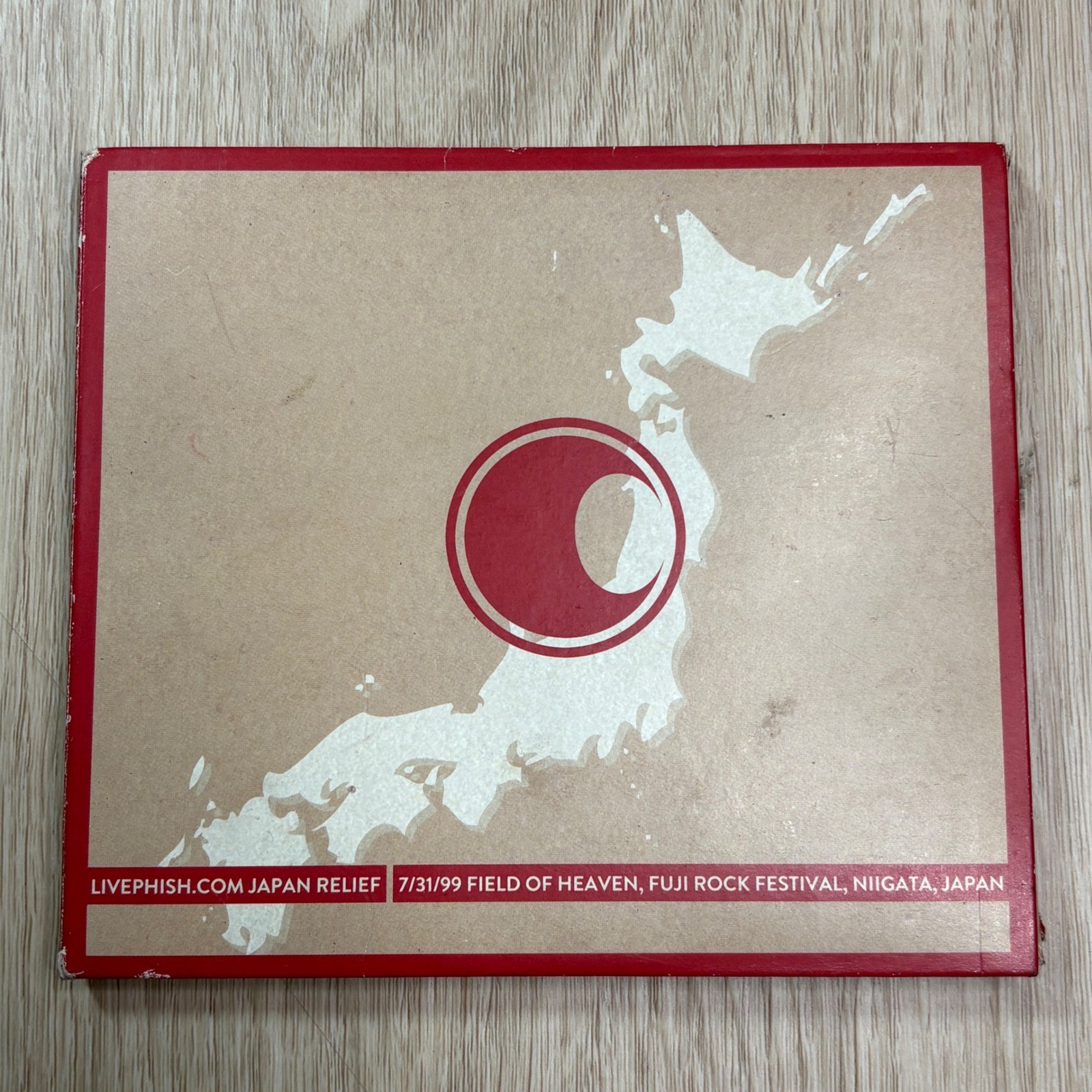 Phish LivePhish Japan Relief 7/31/99 Fuji Rock Festival 3-CD Set JEMP1070 RARE Phish LivePhish Japan Relief 7/31/99 Fuji Rock Festival 3-CD Set JEMP1070 RARE