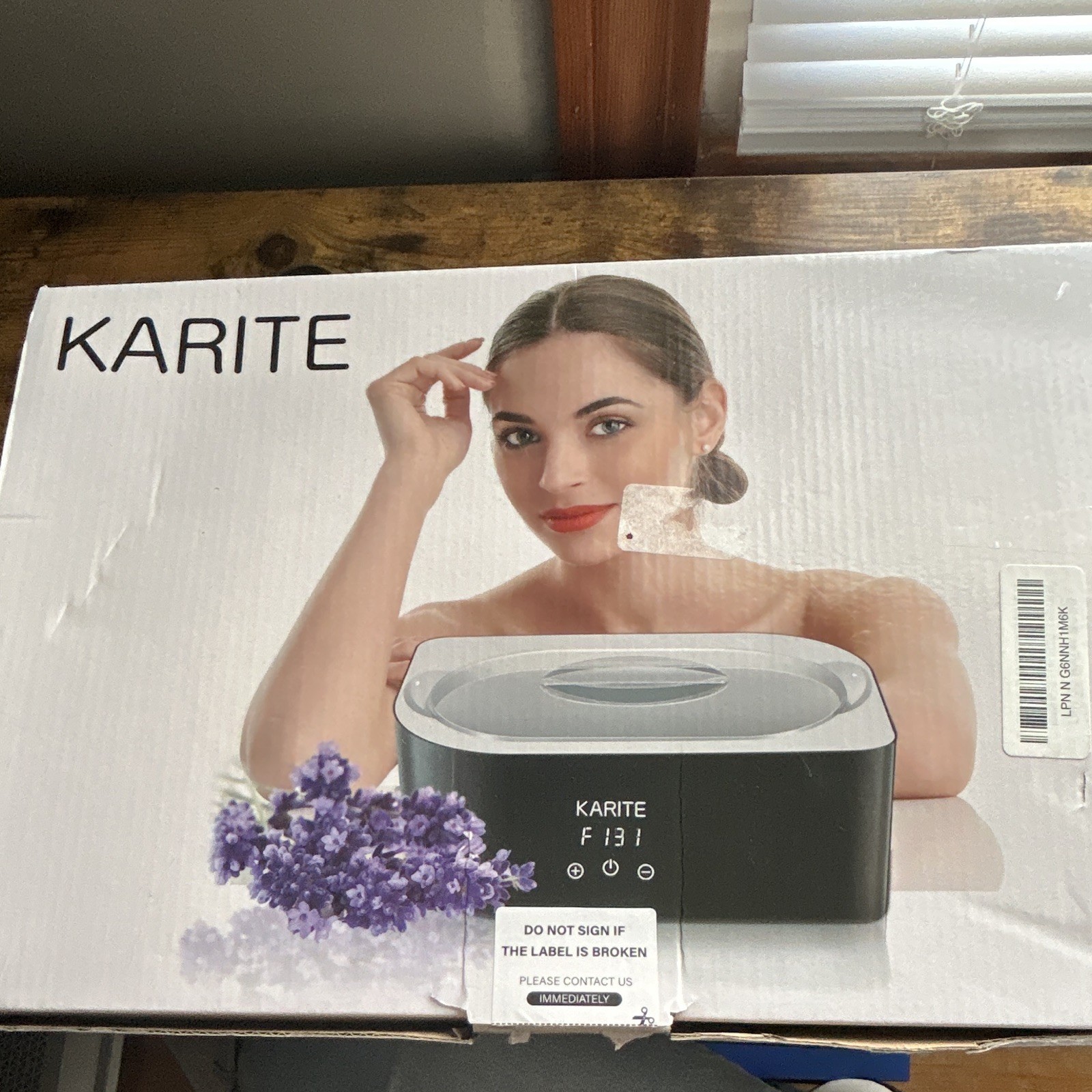 KARITE Paraffin Wax Heater 4000ml 200W Touch Induction Digital Temp Black