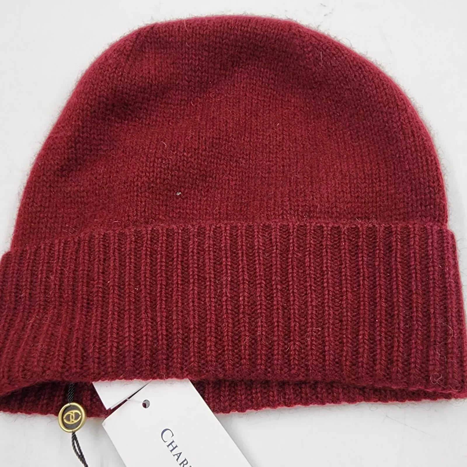 Charter Club Cashmere Cuffed Beanie Crantini ONE SIZE