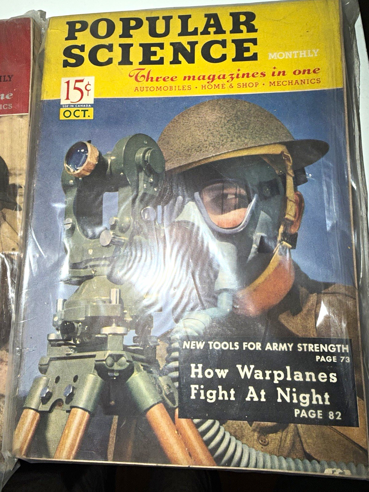 Vintage Magazine Lot May & October Issues - Science & Military Monthly Vintage Magazine Lot May & October Issues - Science & Military Monthly