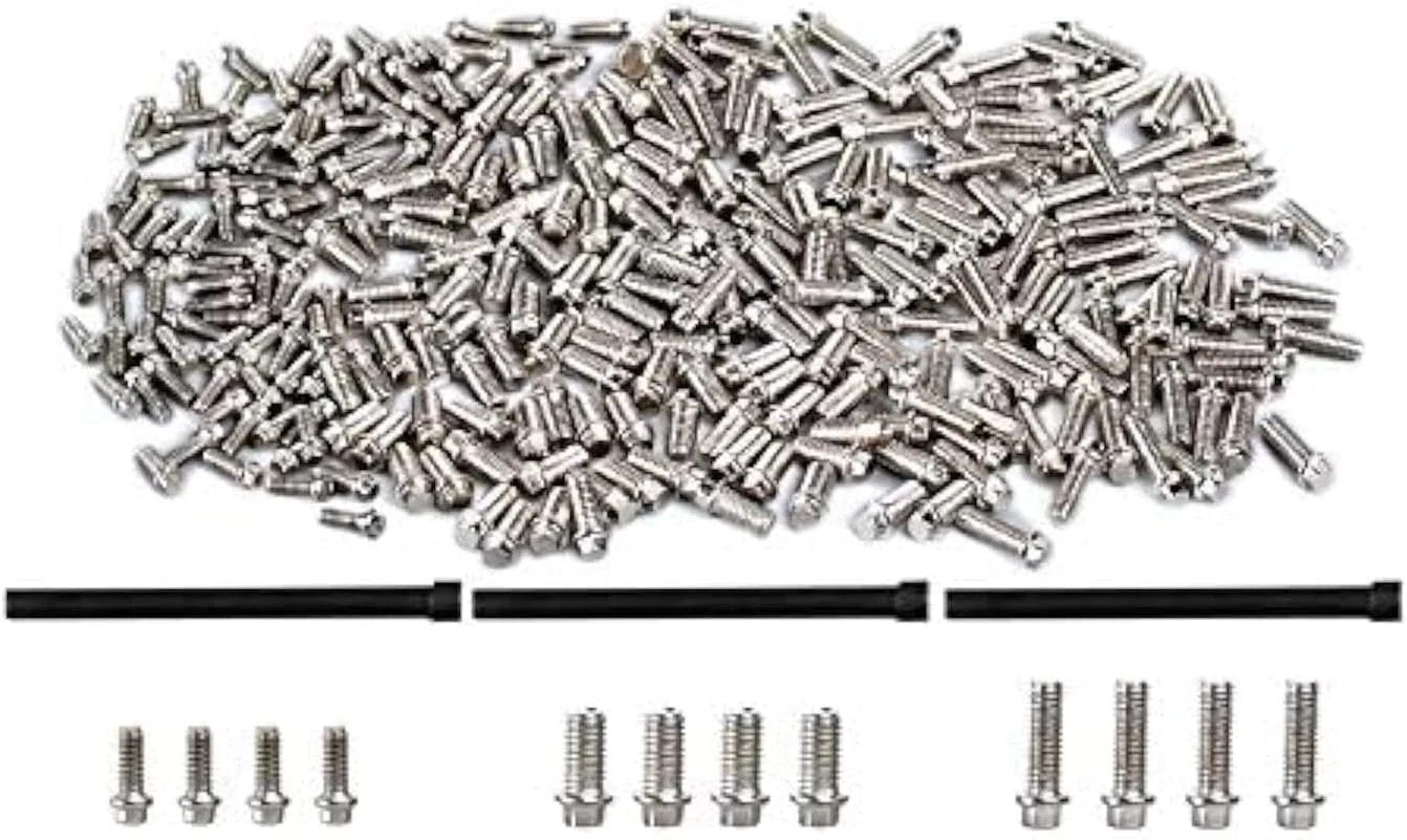 INJORA 300PCS M2 M2.5 M3 Metal Screws Kit Wheel Rims for 1/10 RC Car Crawler INJORA 300PCS M2 M2.5 M3 Metal Screws Kit Wheel Rims for 1/10 RC Car Crawler