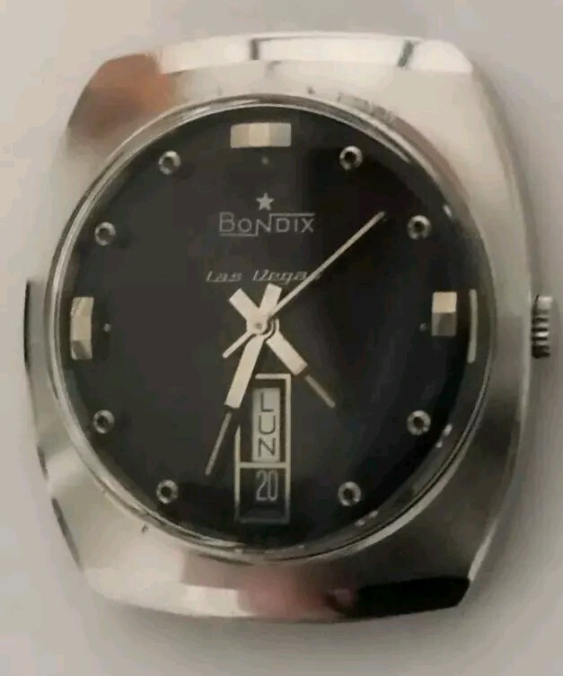 Bondix Las Vegas . Swiss.Watch Man Vintage Bondix Las Vegas . Swiss.Watch Man Vintage