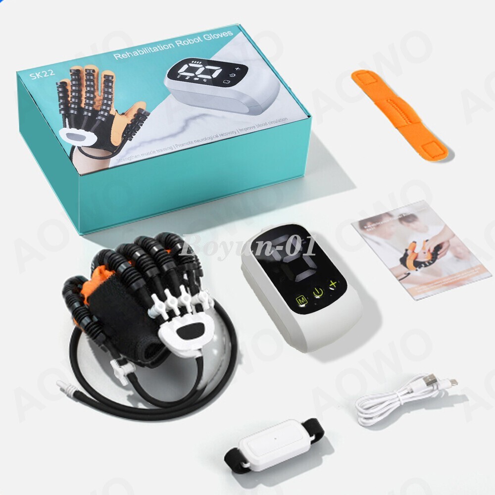 (Left&Right) Robot Rehabilitation Gloves, for Finger and Hand Function Recovery