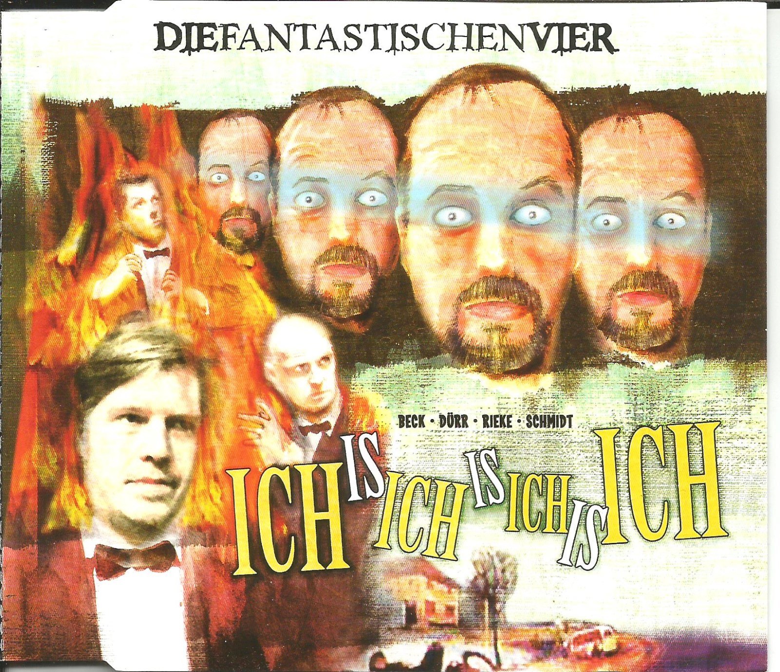 DIE FANTASTISCHEN VIER Ich is w/RARE CLUB MIX Europe CD single SEALED USA Seller