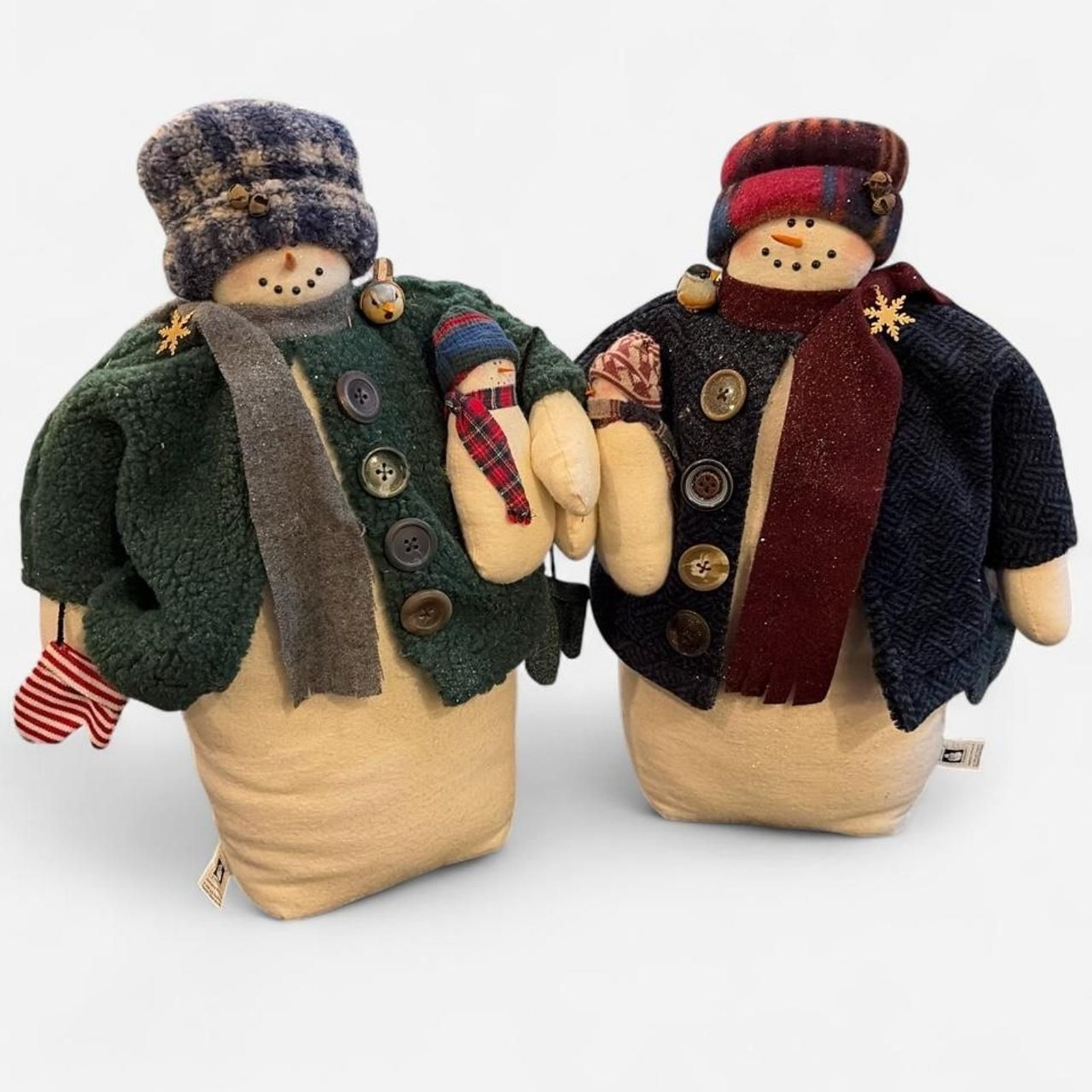 Vintage 1998 Collectible Creations Snowman Couple Vintage 1998 Collectible Creations Snowman Couple