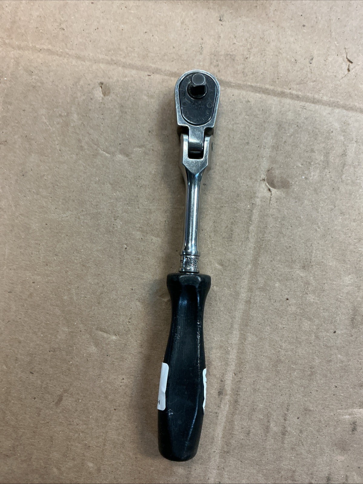Vintage Snap On Tools 1/4 Drive Flex Head Ratchet TM835 Black Handle Excellent Vintage Snap On Tools 1/4 Drive Flex Head Ratchet TM835 Black Handle Excellent