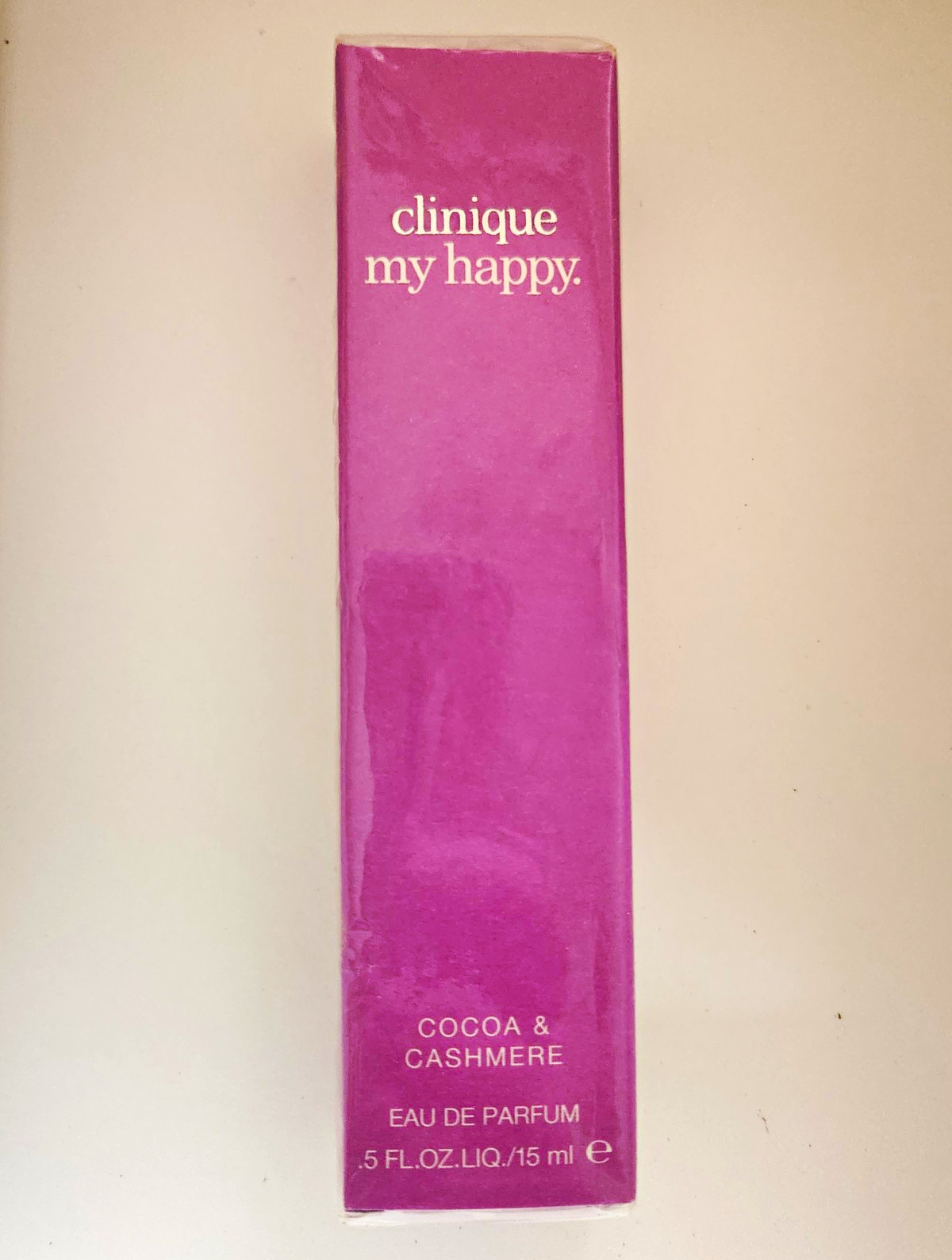 Clinique My Happy Cocoa & Cashmere Eau de Parfum Spray Travel 0.5 fl oz/15ml