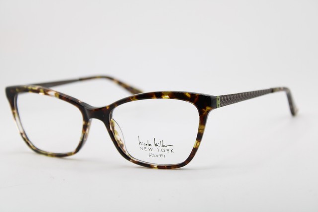 NEW NICOLE MILLER BEDLOW C02 BROWN TORTOISE GUNMETAL AUTHENTIC EYEGLASSES 54-16 NEW NICOLE MILLER BEDLOW C02 BROWN TORTOISE GUNMETAL AUTHENTIC EYEGLASSES 54-16