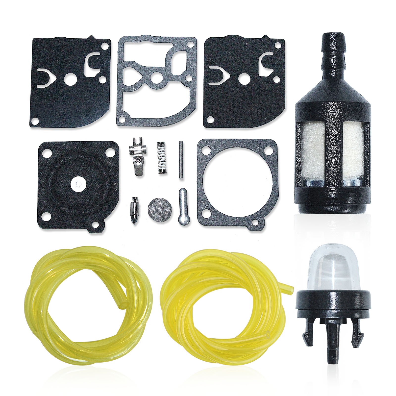Carburetor Repair Kit For McCulloch Mac 3200 3214 3516 3816 3818 Eager Beaver Carburetor Repair Kit For McCulloch Mac 3200 3214 3516 3816 3818 Eager Beaver