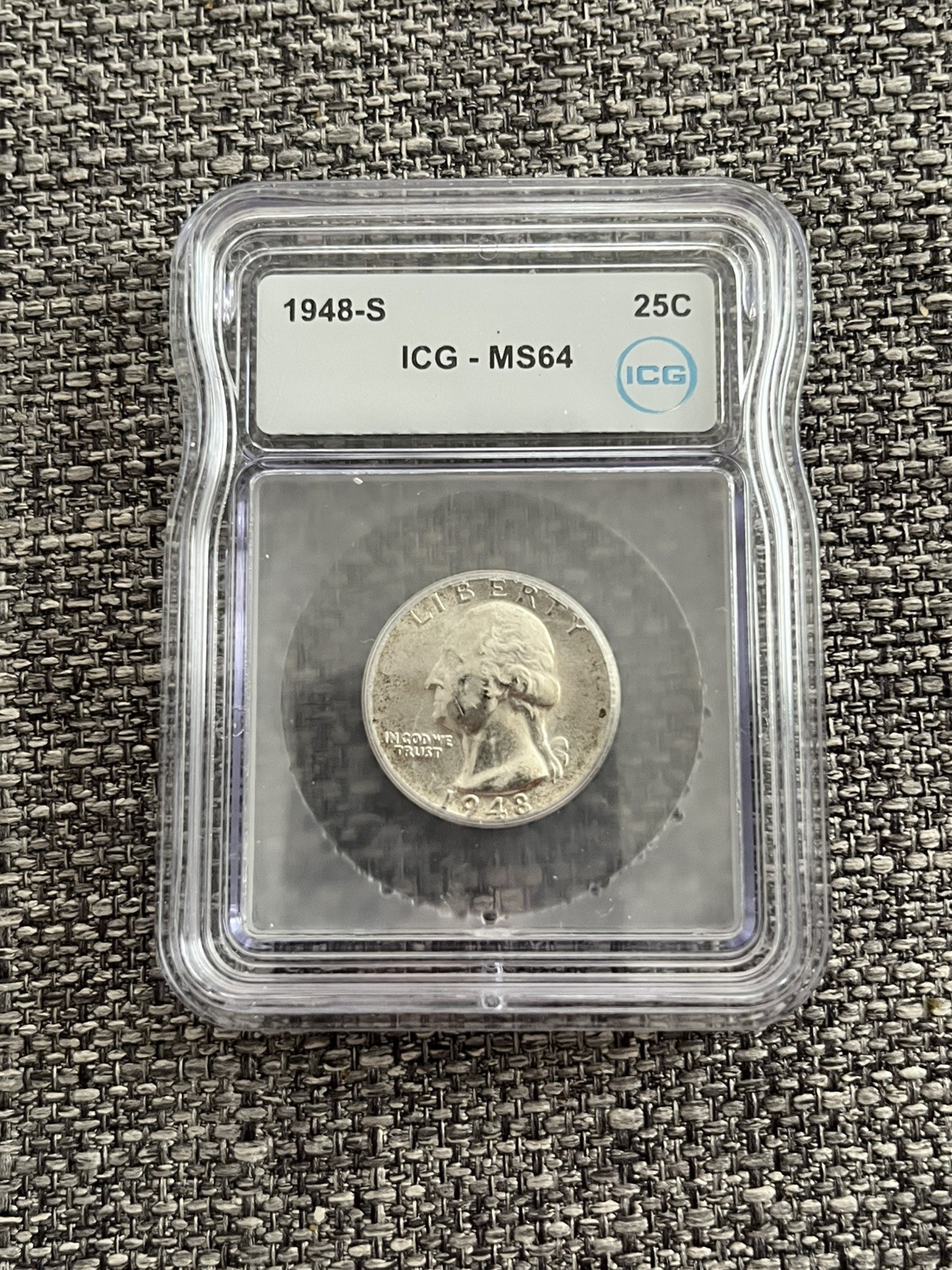 1948-S 25C Washington Quarter Dollar MS64 1948-S 25C Washington Quarter Dollar MS64