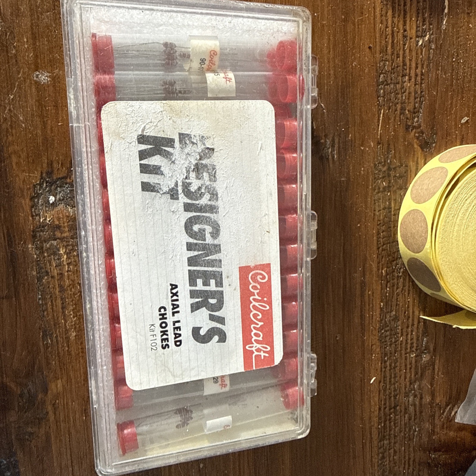 Coilcraft Designers Kit Axial Lead Chokes Kit F102 Coilcraft Designers Kit Axial Lead Chokes Kit F102