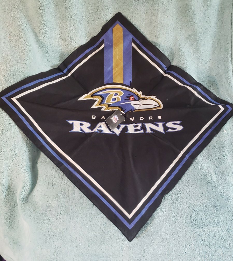 Baltimore Ravens NFL Fandana Bandana Hair Wear Headhand 20\ Baltimore Ravens NFL Fandana Bandana Hair Wear Headhand 20\