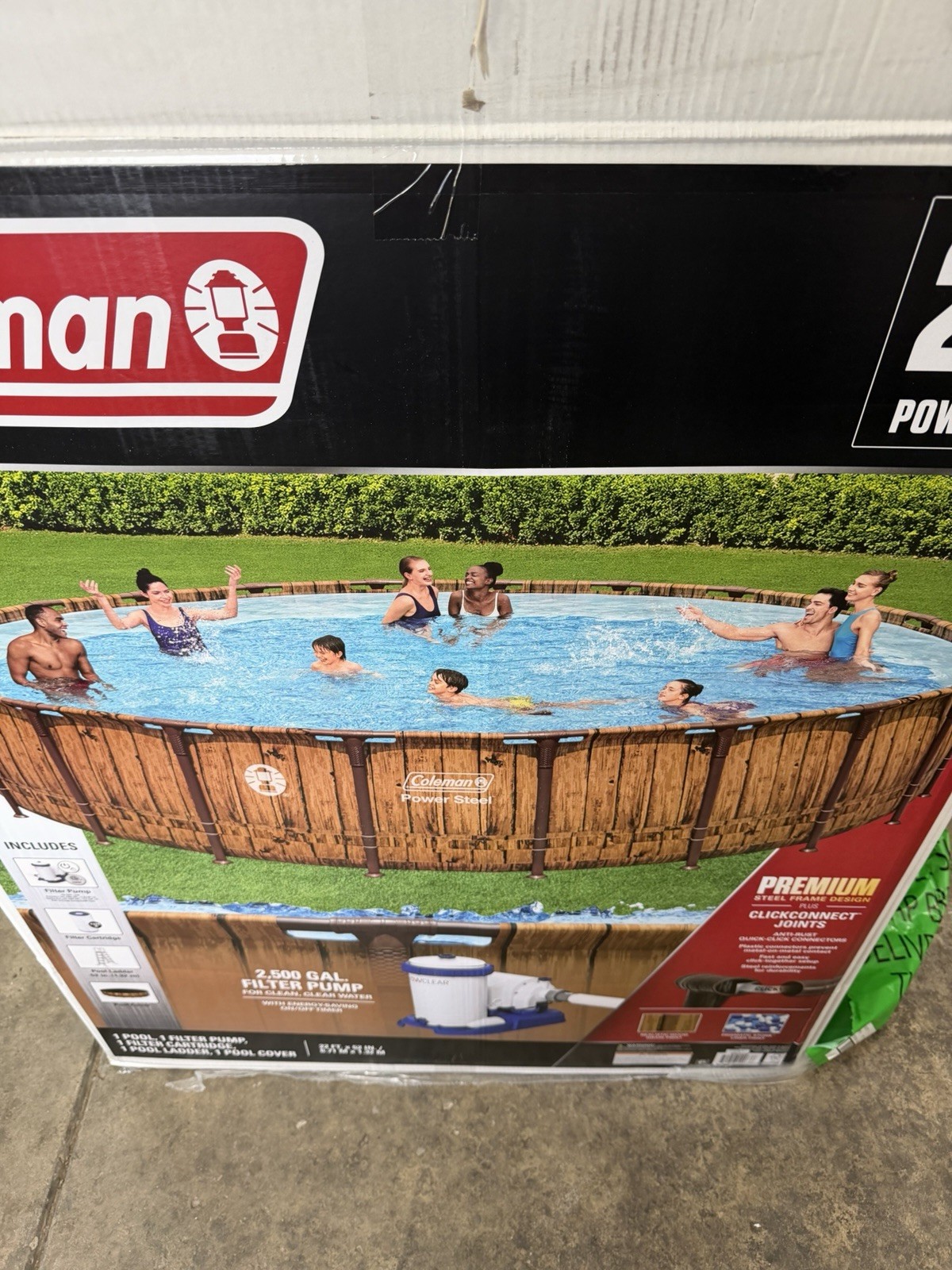 Bestway Coleman **LINER ONLY** Power Steel or Swim Vista Pools 22\' x 52\ Bestway Coleman **LINER ONLY** Power Steel or Swim Vista Pools 22\' x 52\