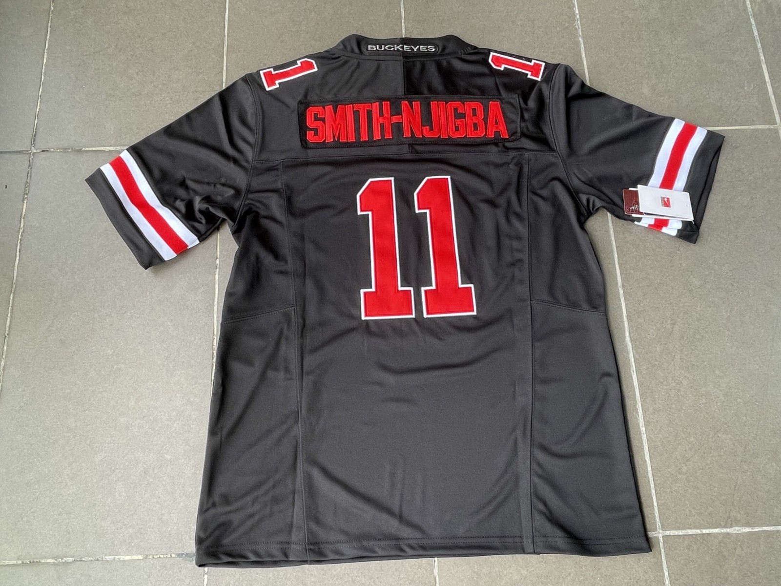 BLACKOUT Jaxon Smith-Njigba Jersey JSN Ohio State OSU Jersey BLACKOUT Jaxon Smith-Njigba Jersey JSN Ohio State OSU Jersey